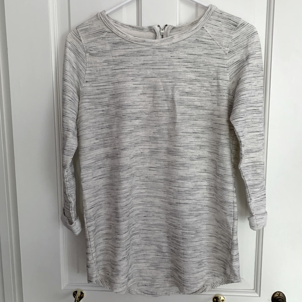 Lucky Brand heather grey top